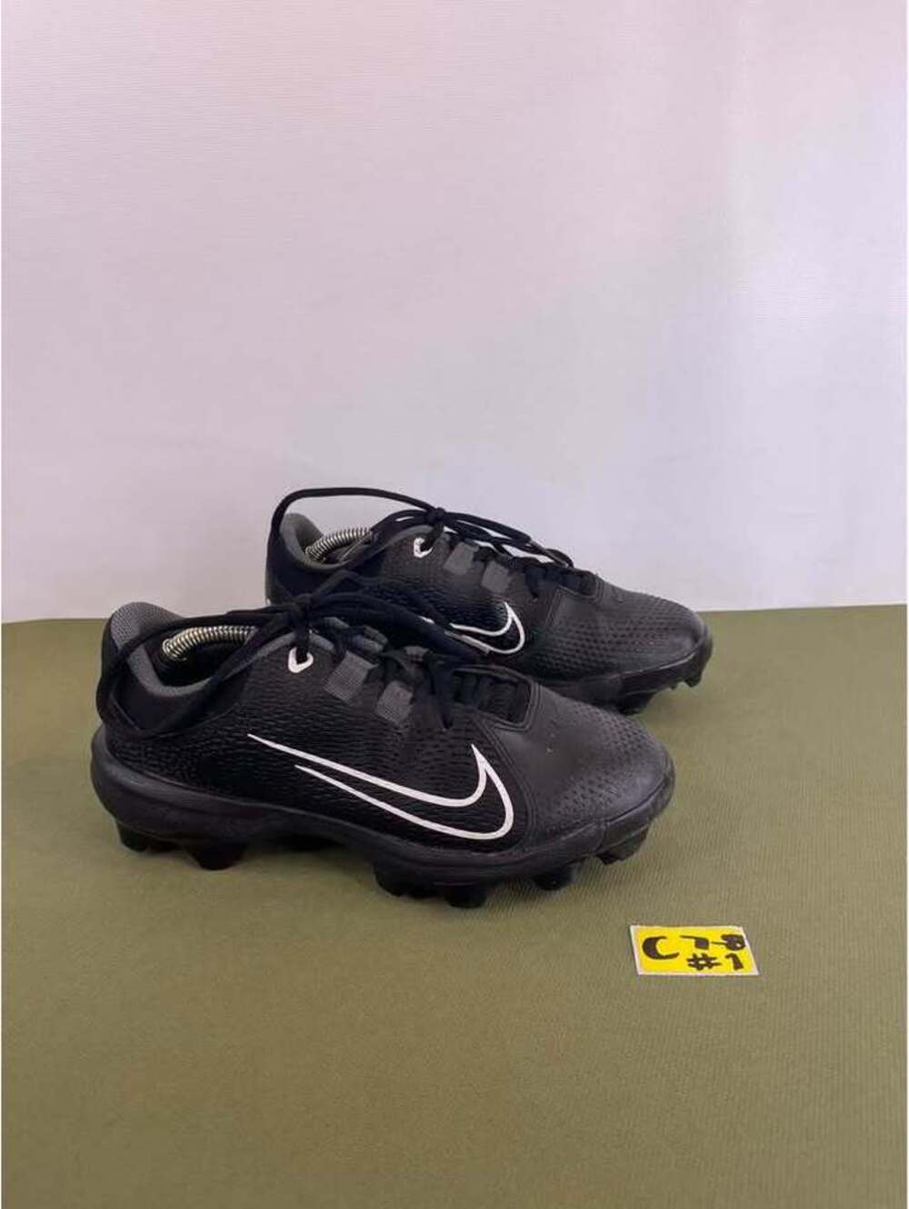 Nike Hyperdiamond 4 Keystone Softball Cleats Women's Size 7 Black DC8990-005
